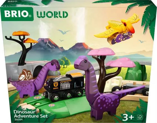 BRIO World Train Set Dinosaur Adventure Set