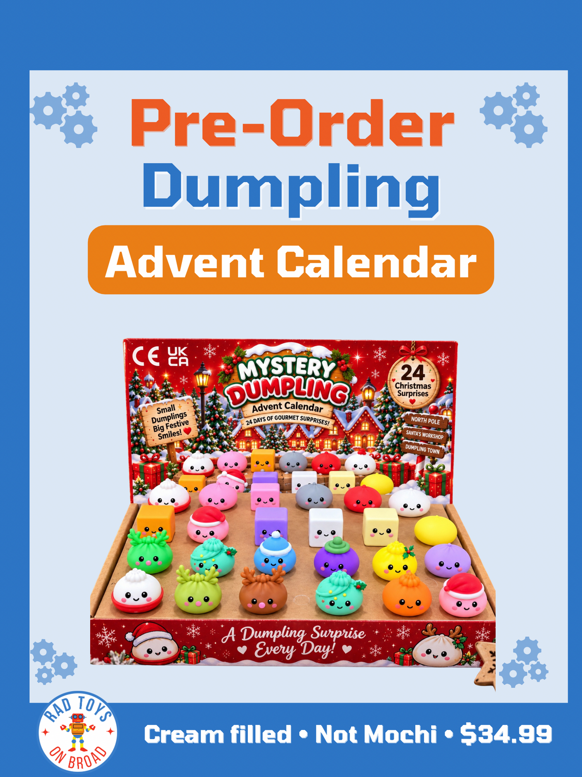 Pre-Order Dumpling Advent Calendar (ETA mid October)