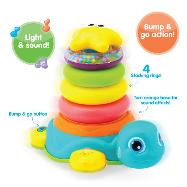 Bump Around Stacking Turtle – Rad Toys