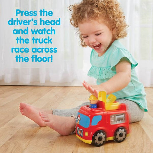 Kidoozie Press ‘n Zoom Fire Engine