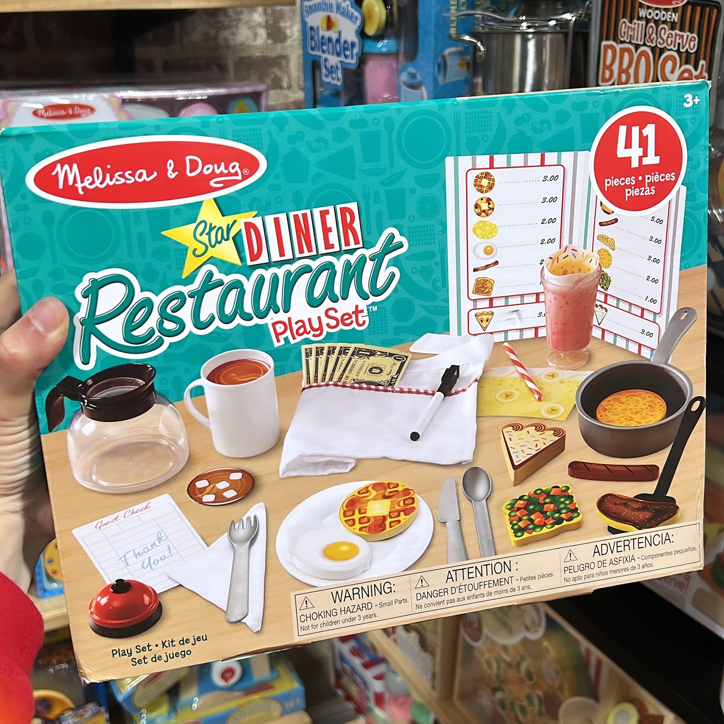 Melissa and Doug Diner Set