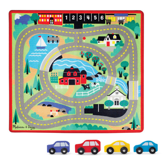 Round the Town Road Rug & Car Set