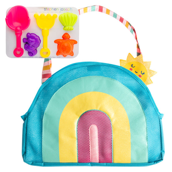 Stephen Joseph Beach Tote w Toys