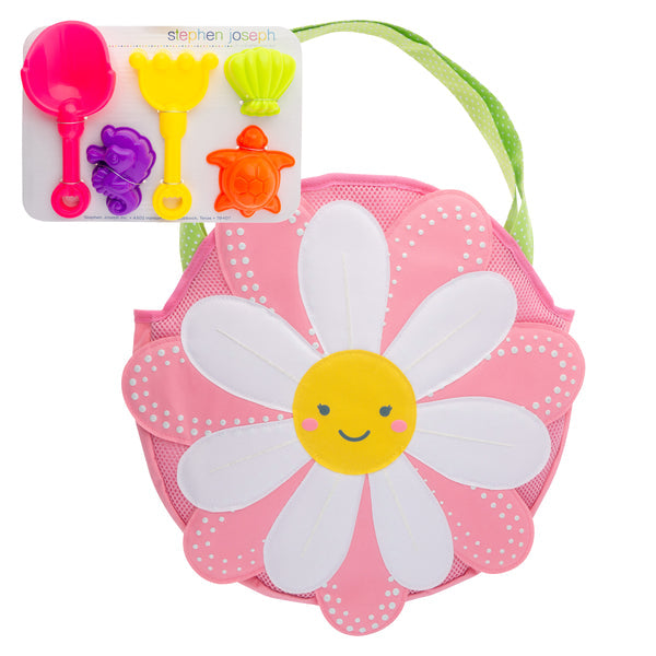 Stephen Joseph Beach Tote w Toys