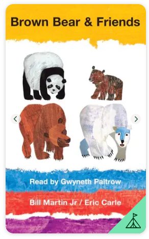 Yoto Card:  Brown Bear & Friends