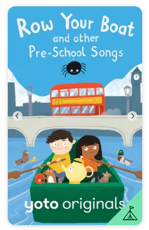 Yoto Card: Row Your Boat and other Pre-School Songs
