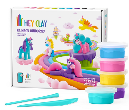 Hey Clay Rainbow Unicorns