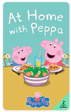 Yoto Card: At Home With Peppa