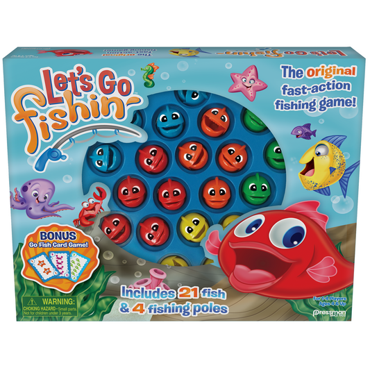 Let’s Go Fishin’ Combo Game (with bonus Go Fish card game)