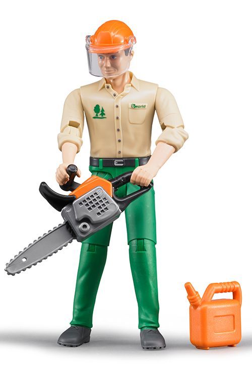 60030 Logging man with accessories