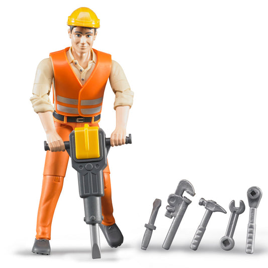 60020 Construction worker with accessories