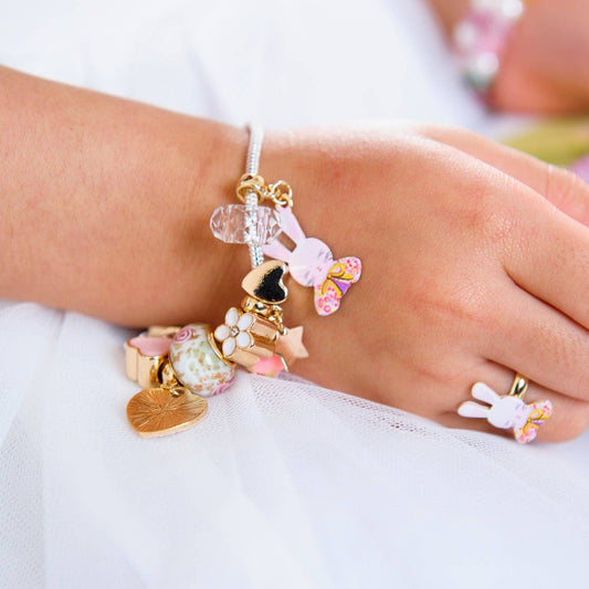 Lauren Hinkley Australia - Petite Fleur BunBun Charm Bracelet: Boxed
