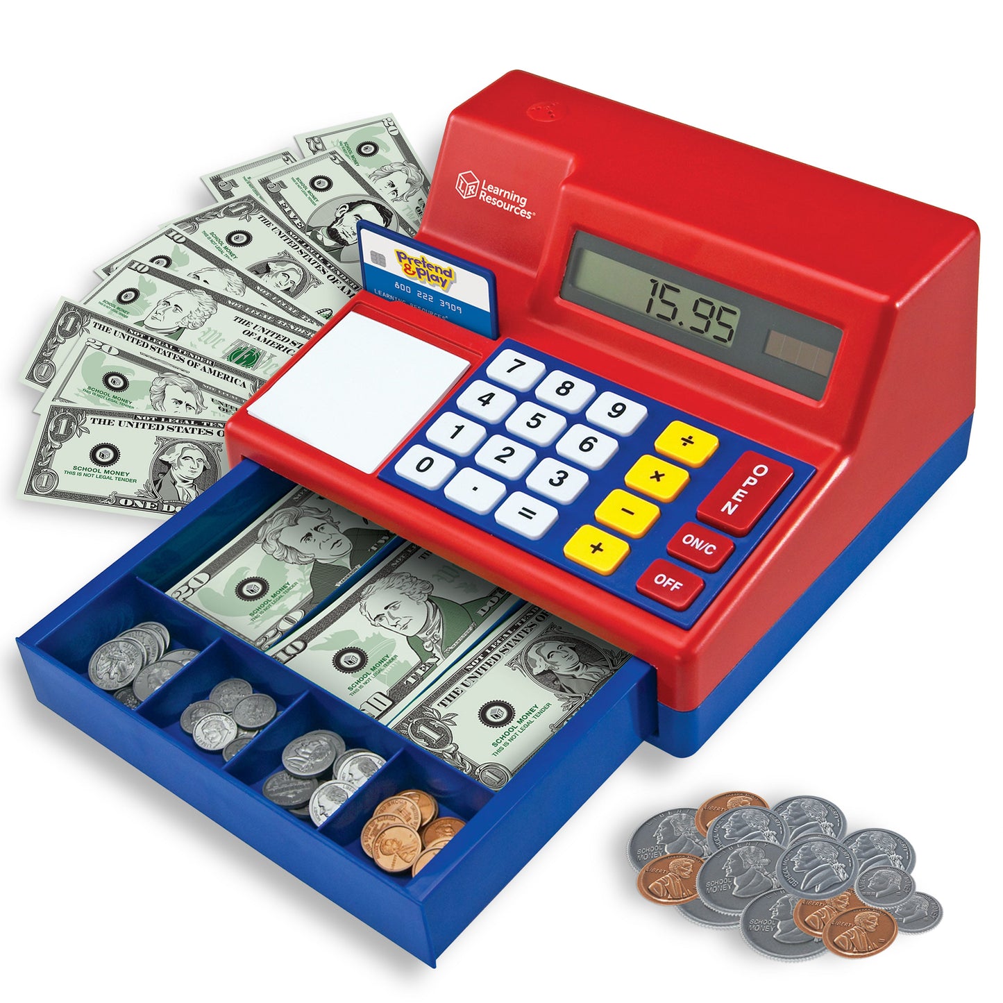 Pretend & Play® Calculator Cash Register