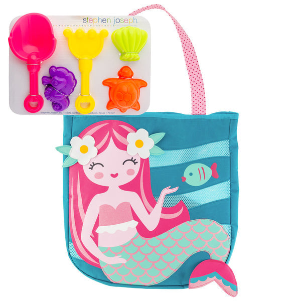 Stephen Joseph Beach Tote w Toys