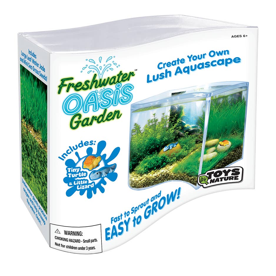 Freshwater Oasis Garden Wave Terrarium
