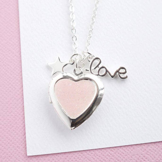 Lauren Hinkley Australia - Love Heart Locket Necklace: Boxed