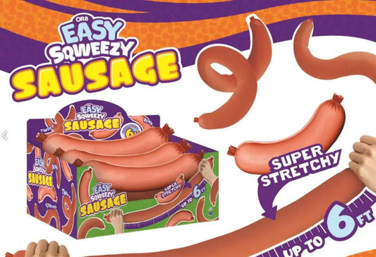 Orb Toys  Easy Sqweezy Sausage 14-Inch