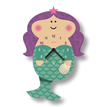 Mermaid Pendulum Clock