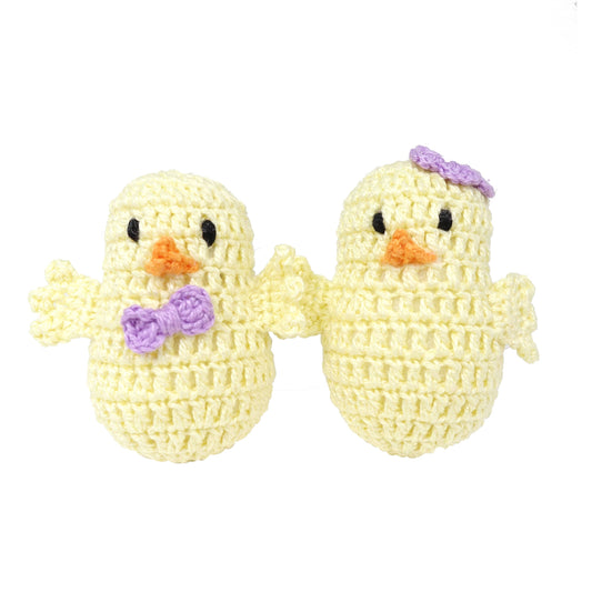Crochet Chick Ornaments