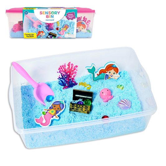 Creativity for Kids - Sensory Bin Mermaid