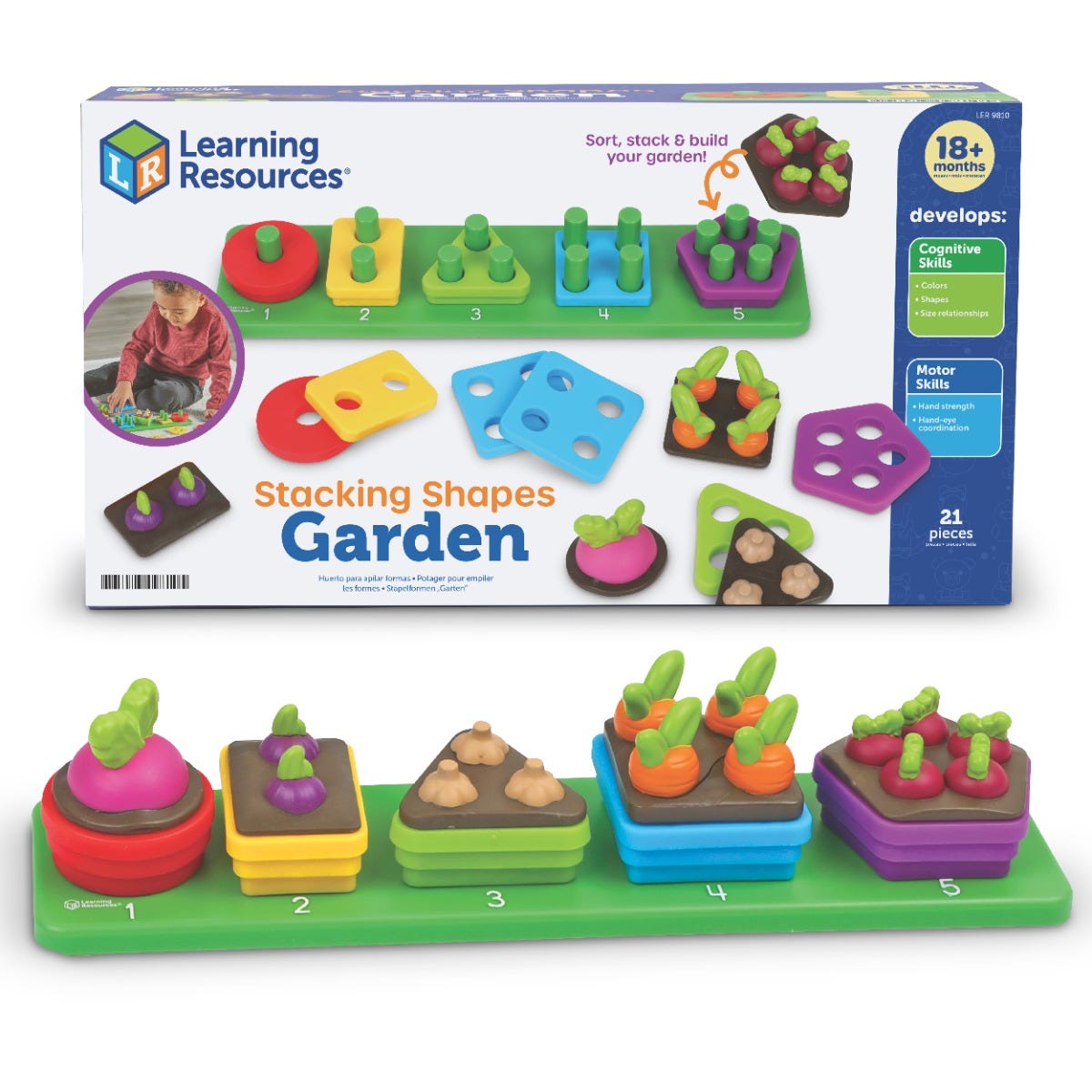 Stacking Shapes Garden