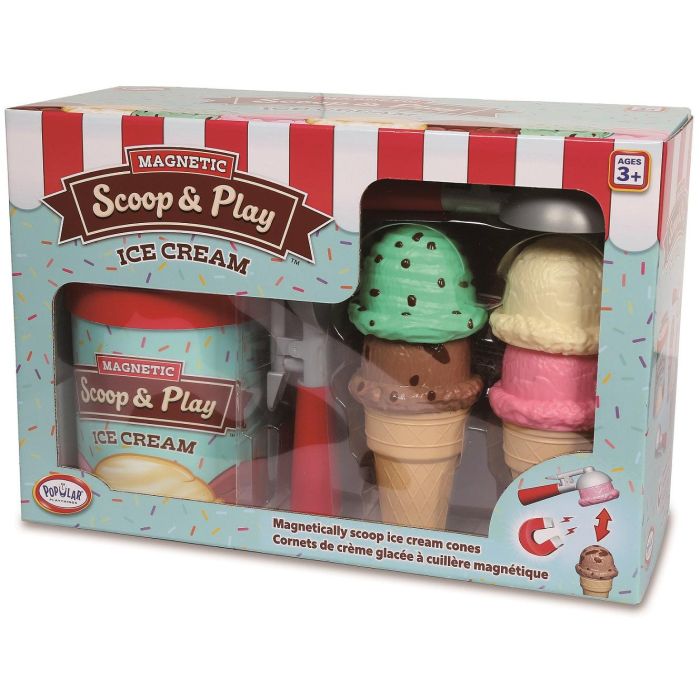 Magnetic Bake & Play Ice Cream Play Set