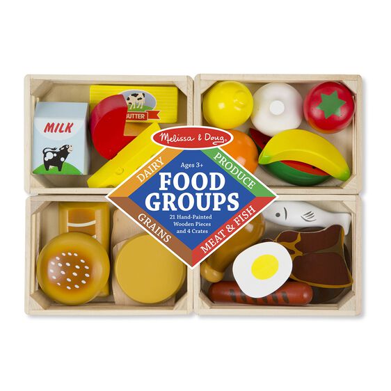 Food Groups - Wooden Play Food