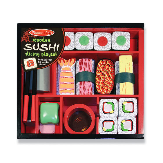 Sushi Slicing Play Set - Wooden Play Food