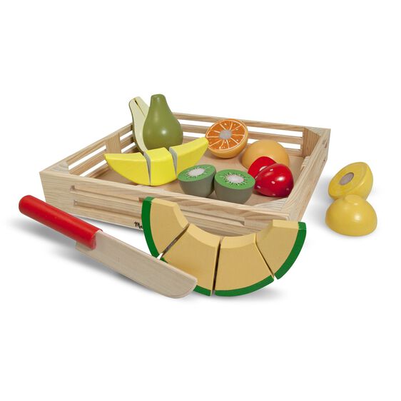 Cutting Fruit Set - Wooden Play Food