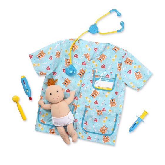 Pediatric Nurse Role Play Costume Set