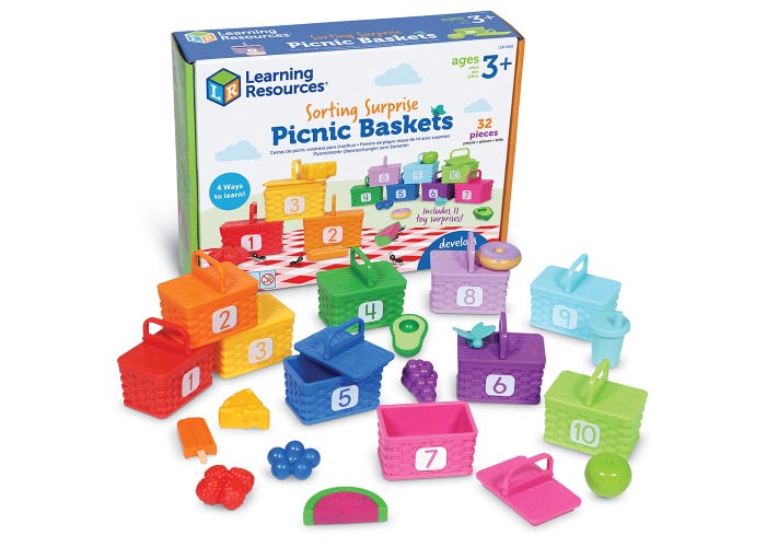 Sorting Surprise Picnic Baskets