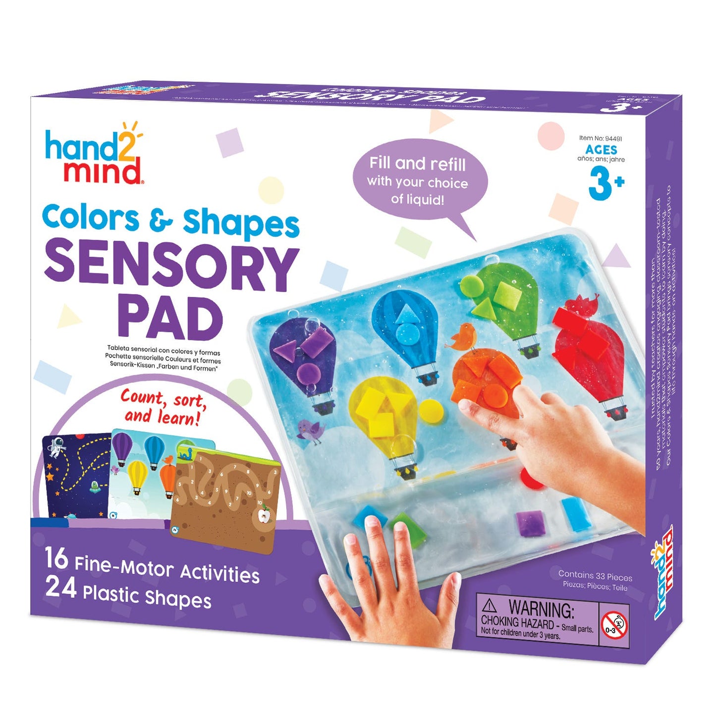 Colors & Shapes Sensory Pad