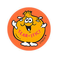 Tear-ific!, Onion scent Retro Scratch 'n Sniff Stinky Stickers®